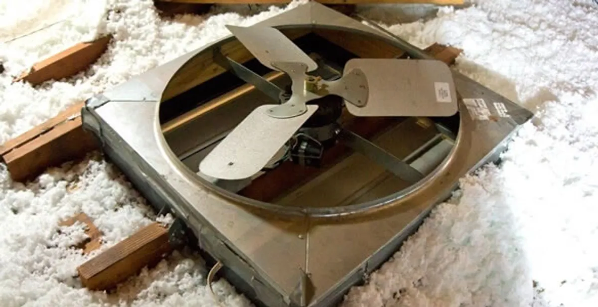 whole house fan installation services with attic-mounted ventilation unit in Saint Petersburg, FL